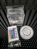 آرجی بی لامپ کف شیشه قلیان برند RGB LED کنترل دار- ال ای دی کنترلی
