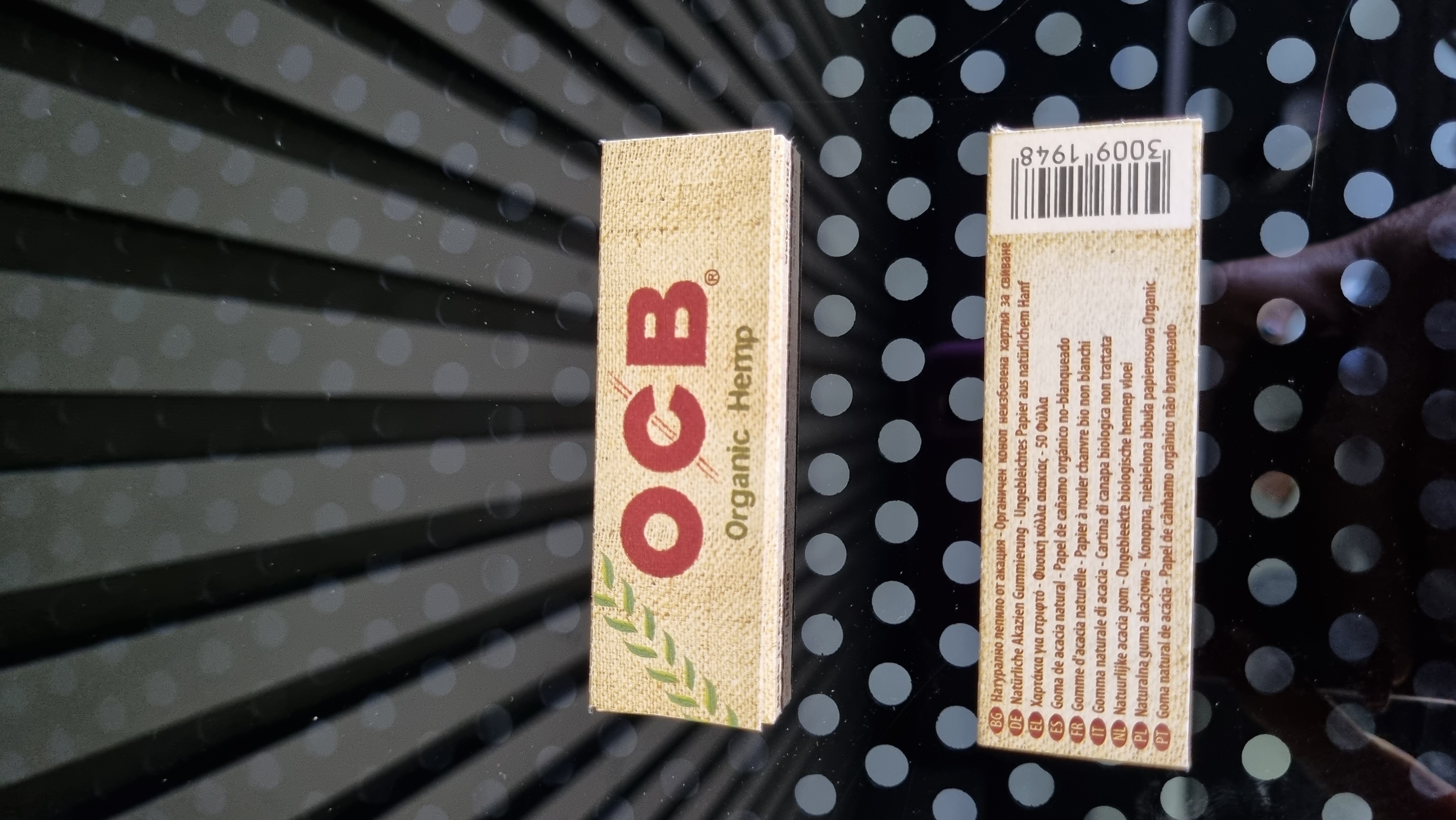 پیپر ارگانیک همپ 100 عددی برند OCB کوتاه