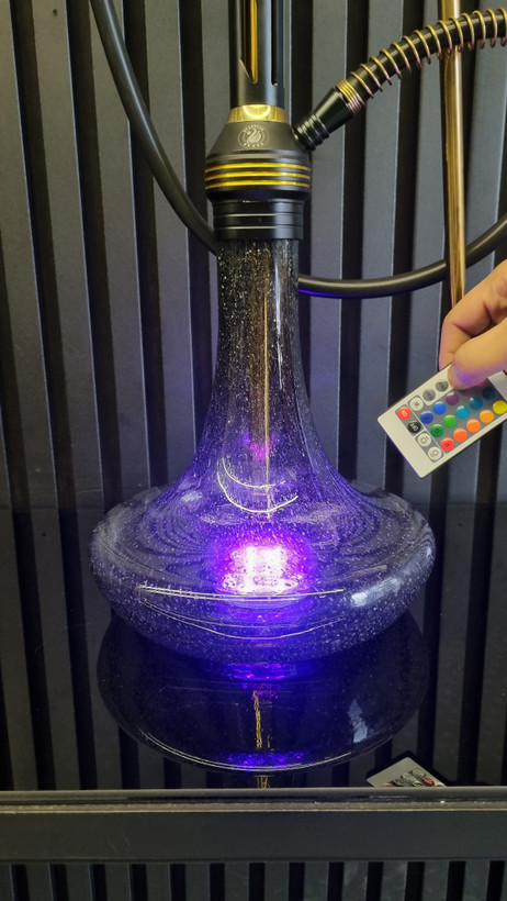 آرجی بی لامپ کف شیشه قلیان برند RGB LED کنترل دار- ال ای دی کنترلی