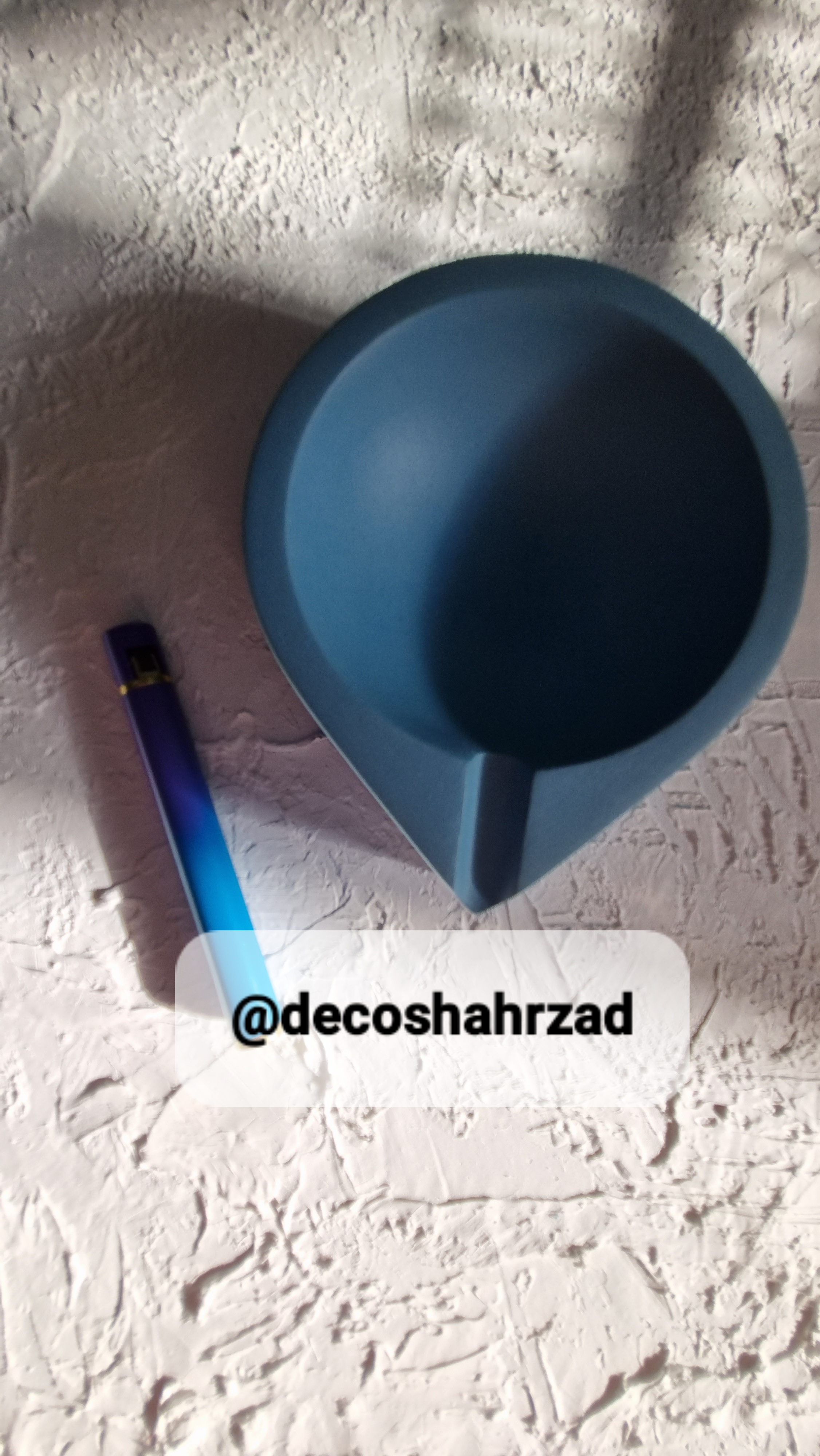 زیرسیگاری برند Decoshahrzad جنس سنگ مصنوعی